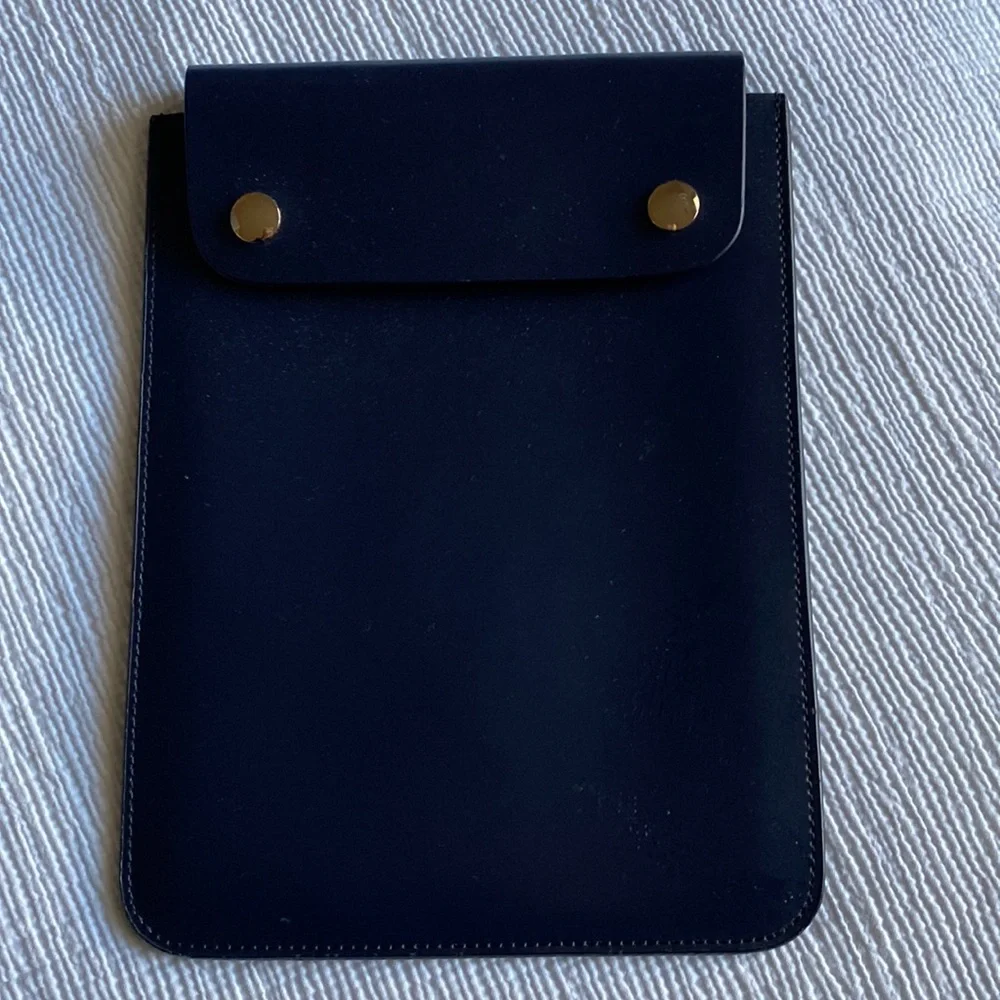 West elm leather I pad envelope